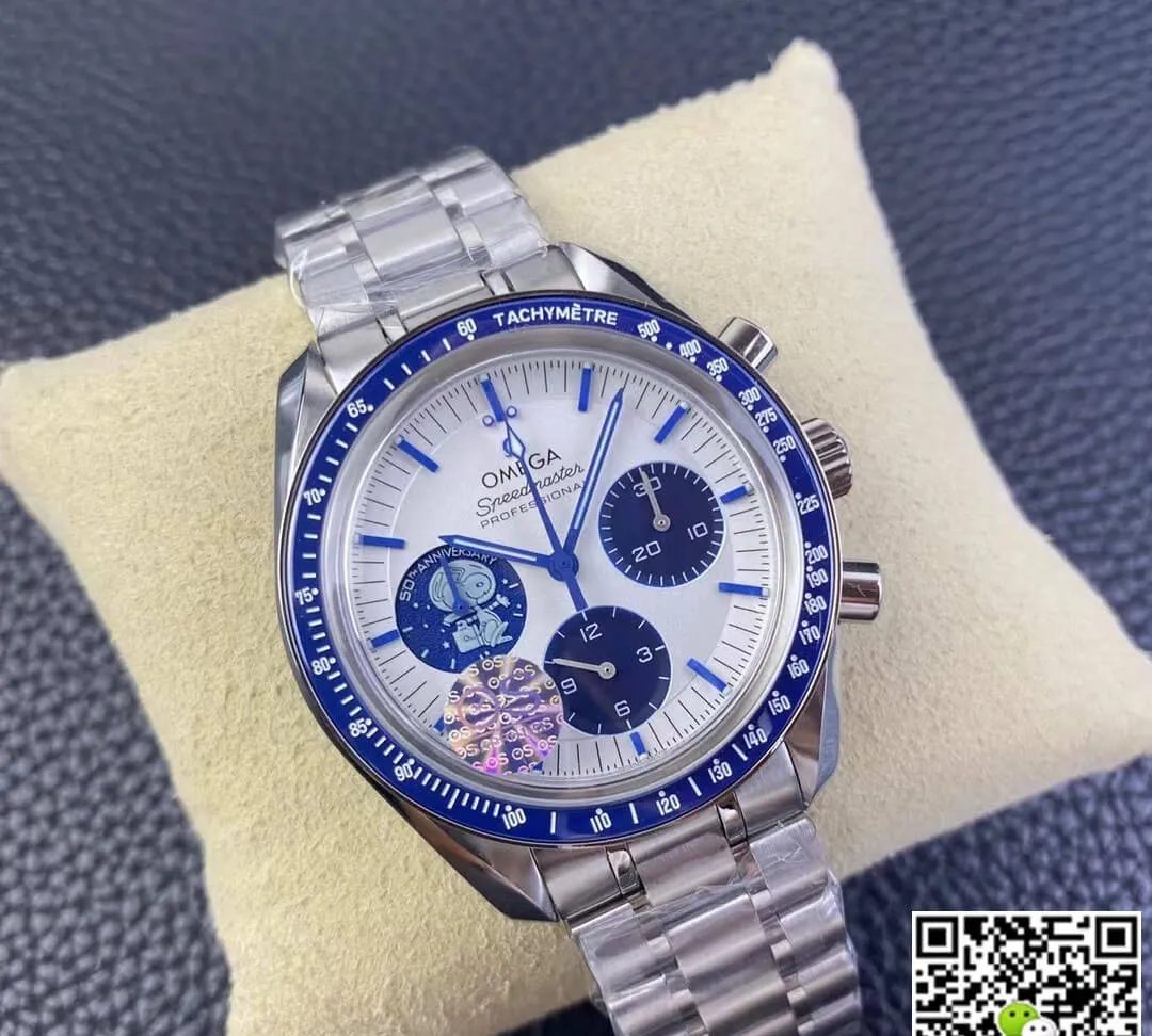 Omega Speedmaster 310.32.42.50.02.001 OS Factory 1:1 Best Edition Replica Watch Blue Bezel